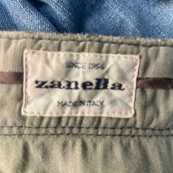 Zanella men’s designer jeans. Lt blue wash. Straight stretch denim. Size 36 - Picture 8 of 8